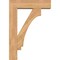 Ekena Millwork Imperial Block Smooth Bracket w/ Offset Brace, Western Red Cedar, 7 1/2"W x 28"D x 40"H BKT0806X28X40IMP05SWR - alternate 4